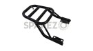 Royal Enfield GT and Interceptor 650 Rear Luggage Rack Carrier Glossy Black - SPAREZO
